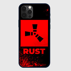 Чехол iPhone 12 Pro Max Rust - red gradient