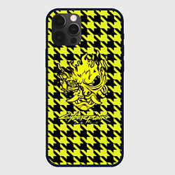 Чехол iPhone 12 Pro Max Cyberpunk 2077 pattern