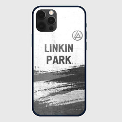 Чехол iPhone 12 Pro Max Linkin Park - white gradient посередине