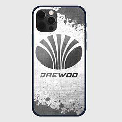 Чехол iPhone 12 Pro Max Daewoo - white gradient