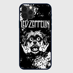 Чехол iPhone 12 Pro Max Led Zeppelin рок пес