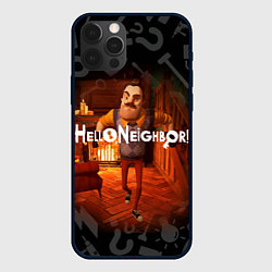 Чехол для iPhone 12 Pro Max Привет сосед у камина, цвет: 3D-черный