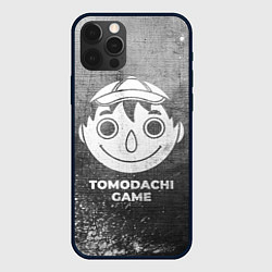 Чехол iPhone 12 Pro Max Tomodachi Game - grey gradient