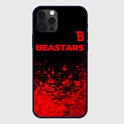 Чехол для iPhone 12 Pro Max Beastars - red gradient посередине, цвет: 3D-черный