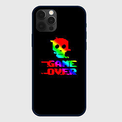 Чехол iPhone 12 Pro Max Game over gradient