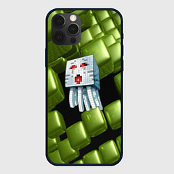 Чехол iPhone 12 Pro Max Minecraft ghost