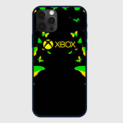 Чехол iPhone 12 Pro Max Xbox бабочки