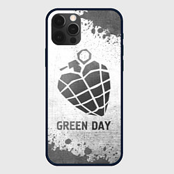 Чехол iPhone 12 Pro Max Green Day - white gradient