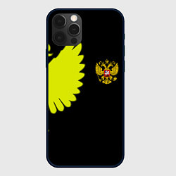 Чехол iPhone 12 Pro Max Герб РФ орёл