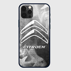 Чехол iPhone 12 Pro Max Citroen - grey gradient