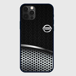 Чехол iPhone 12 Pro Max Nissan carbon auto