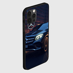 Чехол для iPhone 12 Pro Max Mercedes benz auto, цвет: 3D-черный — фото 2