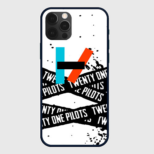 Чехол iPhone 12 Pro Max Twenty one pilots rock / 3D-Черный – фото 1