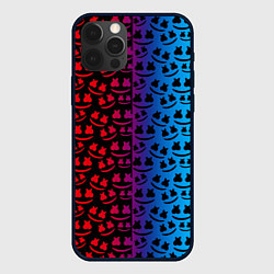 Чехол iPhone 12 Pro Max Marshmello gradient