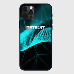 Чехол для iPhone 12 Pro Max Detroit become human games, цвет: 3D-черный