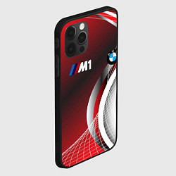 Чехол для iPhone 12 Pro Max BMW sport geometry motors, цвет: 3D-черный — фото 2