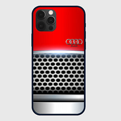 Чехол iPhone 12 Pro Max AUDI metal collection game