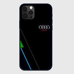 Чехол iPhone 12 Pro Max AUDI geometry line