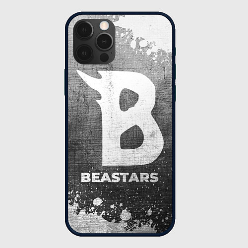 Чехол iPhone 12 Pro Max Beastars - grey gradient / 3D-Черный – фото 1