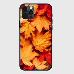Чехол iPhone 12 Pro Max Осенние кленовые листья