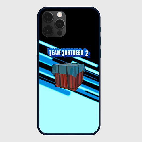 Чехол iPhone 12 Pro Max Team Fortress line / 3D-Черный – фото 1