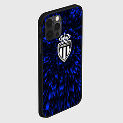 Чехол для iPhone 12 Pro Max Monaco blue energy, цвет: 3D-черный — фото 2