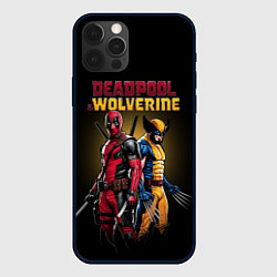 Чехол iPhone 12 Pro Max Deadpool & Wolverine - film