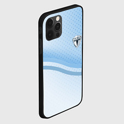 Чехол для iPhone 12 Pro Max Tesla абстракция, цвет: 3D-черный — фото 2