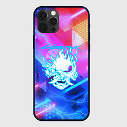 Чехол iPhone 12 Pro Max Cyberpunk samurai storm