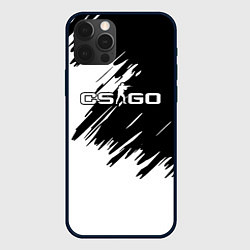 Чехол iPhone 12 Pro Max CSGO белые краски