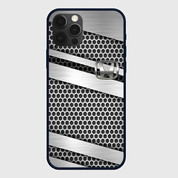 Чехол iPhone 12 Pro Max Honda metal steel