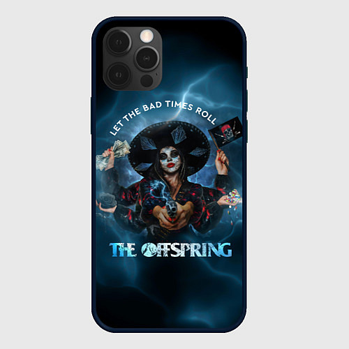 Чехол iPhone 12 Pro Max The Offspring Let the Bad Times Roll / 3D-Черный – фото 1