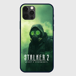 Чехол для iPhone 12 Pro Max Stalker 2 сердце Чернобыля, цвет: 3D-черный