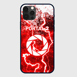 Чехол iPhone 12 Pro Max Portal брызги красок шторм