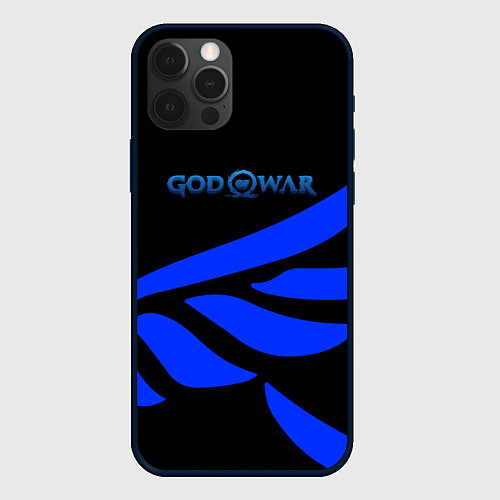 Чехол iPhone 12 Pro Max God of War крылья богов / 3D-Черный – фото 1