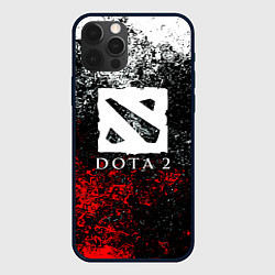 Чехол iPhone 12 Pro Max Dota2 брызги красок