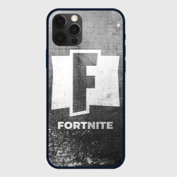 Чехол iPhone 12 Pro Max Fortnite - grey gradient