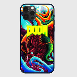 Чехол iPhone 12 Pro Max Doom monster mars