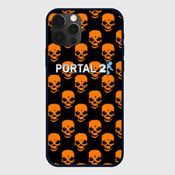 Чехол iPhone 12 Pro Max Portal skull pattern