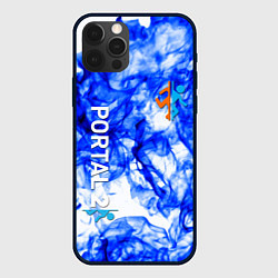 Чехол iPhone 12 Pro Max Portal 2 flame blue