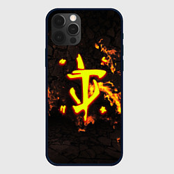 Чехол iPhone 12 Pro Max Doom fire