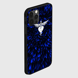 Чехол для iPhone 12 Pro Max Bon Jovi blue energy, цвет: 3D-черный — фото 2