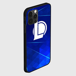 Чехол для iPhone 12 Pro Max League of Legends blue poly, цвет: 3D-черный — фото 2