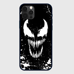 Чехол для iPhone 12 Pro Max Venom logo, цвет: 3D-черный