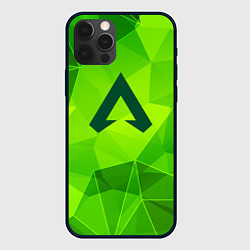 Чехол iPhone 12 Pro Max Apex Legends green poly