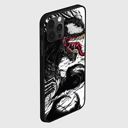 Чехол для iPhone 12 Pro Max Venom - Symbiot, цвет: 3D-черный — фото 2