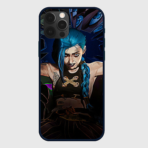 Чехол iPhone 12 Pro Max Unhappy Jinx / 3D-Черный – фото 1