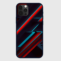 Чехол iPhone 12 Pro Max Абстракция из линий