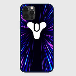Чехол для iPhone 12 Pro Max Destiny neon energy, цвет: 3D-черный