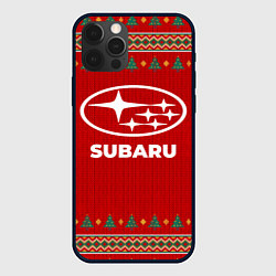 Чехол iPhone 12 Pro Max Subaru new year